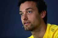 MONTREAL, QC - JUNE 08: Jolyon Palmer of Great Britain and Renault Sport F1 in the Drivers Press Conference during previews for the Canadian Formula One Grand Prix at Circuit Gilles Villeneuve on June 8, 2017 in Montreal, Canada. (Photo by Dan Istitene/Getty Images)