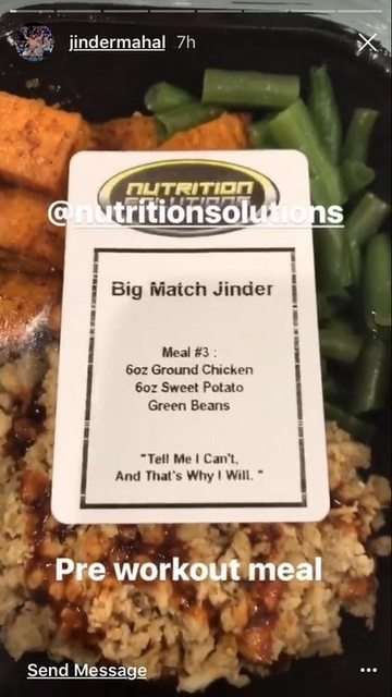WWE News: Jinder Mahal's prepared meal includes interesting WWE reference