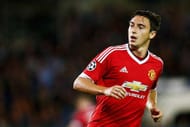 BRUGGE, BELGIUM - AUGUST 26: Matteo Darmian of Manchester United looks on during the UEFA Champions League qualifying round play off 2nd leg match between Club Brugge and Manchester United held at Jan Breydel Stadium on August 26, 2015 in Brugge, Belgium. (Photo by Dean Mouhtaropoulos/Getty Images)