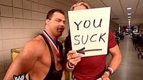 How did the Kurt Angle ''You Suck!'' chant start?