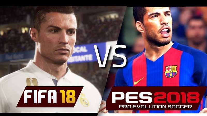 PES x FIFA - Brasil