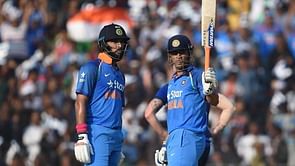 MS Dhoni and Yuvraj Singh mentor the Indian team in absence of a coach