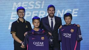 Messi aiming to win everything with Barca after launching theme park
