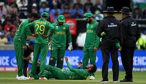 ICC Champions Trophy 2017: Pakistan's struggles mount as two bowlers leave the field injured