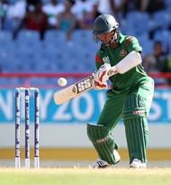 GROS ISLET, SAINT LUCIA - MAY 01: Mohammad Ashraful of Bangladesh scores runs during The ICC World Twenty20 Group A match between Pakistan and Bangladesh played at The Beausejour Cricket Ground on May 1, 2010 in Gros Islet, Saint Lucia. (Photo by Julian Herbert/Getty Images)