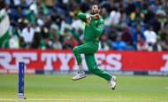 CARDIFF, WALES - JUNE 12: Pakistan bowler Junaid Khan in action during the ICC Champions League match between Sri Lanka and Pakistan at SWALEC Stadium on June 12, 2017 in Cardiff, Wales. (Photo by Stu Forster/Getty Images)