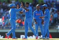 PERTH, AUSTRALIA - FEBRUARY 28: Ravichandran Ashwin of India celebrate sthe wicket of Mohammad Naveed of the UAE during the 2015 ICC Cricket World Cup match between India and the United Arab Emirates at WACA on February 28, 2015 in Perth, Australia. (Photo by Paul Kane/Getty Images)