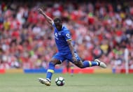 LONDON, ENGLAND - MAY 21: Romelu Lukaku of Everton in action during the Premier League match between Arsenal and Everton at Emirates Stadium on May 21, 2017 in London, England. (Photo by Clive Mason/Getty Images)