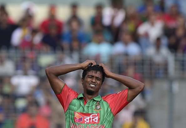 Freak injury forces Rubel Hossain out of action for a month