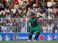SHARJAH, UNITED ARAB EMIRATES - SEPTEMBER 30: Sarfraz Ahmed of Pakistan bats during the first One Day International match between Pakistan and West Indies at Sharjah Cricket Stadium on September 30, 2016 in Sharjah, United Arab Emirates. (Photo by Francois Nel/Getty Images)