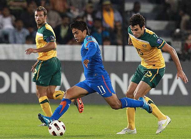 CricketMAN2 on X: Indian football team Captain Sunil Chhetri in