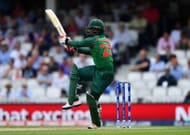 LONDON, ENGLAND - JUNE 01: Tamim Iqbal Khan of Bangladesh bats during the ICC Champions Trophy Group A match between England and Bangladesh at The Kia Oval on June 1, 2017 in London, England. (Photo by Dan Mullan/Getty Images)