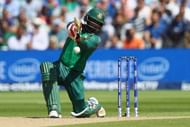 BIRMINGHAM, ENGLAND - JUNE 15: Tamin Iqbal of Bangladesh hits out during the ICC Champions Trophy Semi-Final match between Bangladesh and India at Edgbaston on June 15, 2017 in Birmingham, England. (Photo by Michael Steele/Getty Images)