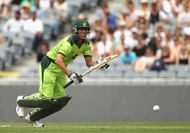 AUCKLAND, NEW ZEALAND - DECEMBER 26: Younis Khan of Pakistan bats during game one of the Twenty20 series between New Zealand and Pakistan at Eden Park on December 26, 2010 in Auckland, New Zealand. (Photo by Phil Walter/Getty Images)