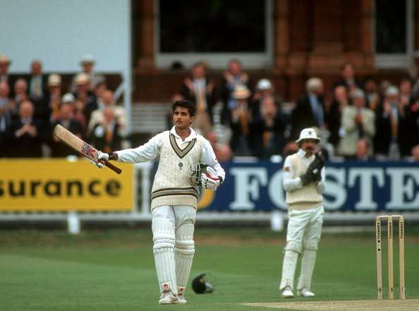 Ganguly was stunning on his Test debut, scoring a magnificent hundred at Lordâs