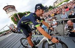 Valverde out of Tour de France after stage one crash