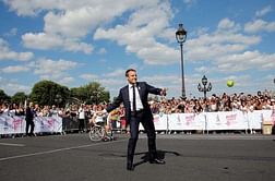 Macron's presence key to successful Paris bid for 2024 Games: mayor