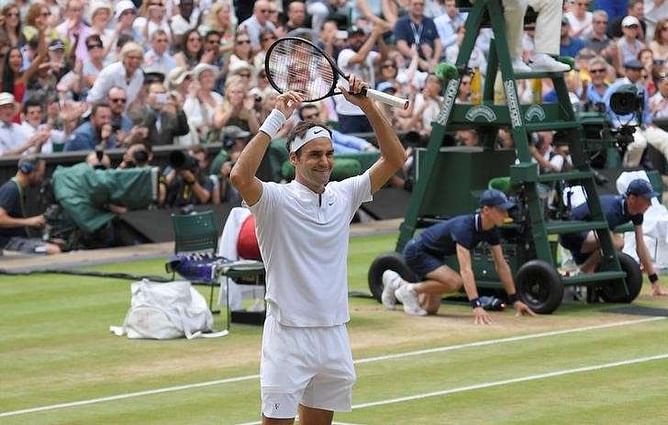 Factbox: Wimbledon champion Roger Federer