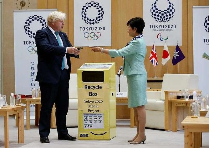 Olympics: Ex-London mayor Johnson gives Japan Olympics advice