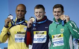 Pellegrini in seventh heaven, Peaty completes breaststroke double