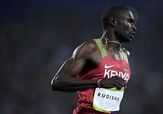 Rudisha says has pulled out of worlds with quad strain