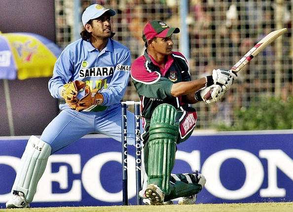 Dhoni made his debut against Bangladesh in Chittagong