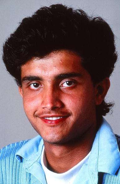 Ganguly made his international debut at the age of 20