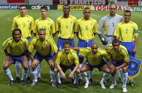 Brazil's 2002 World Cup winning team - Who were the players and