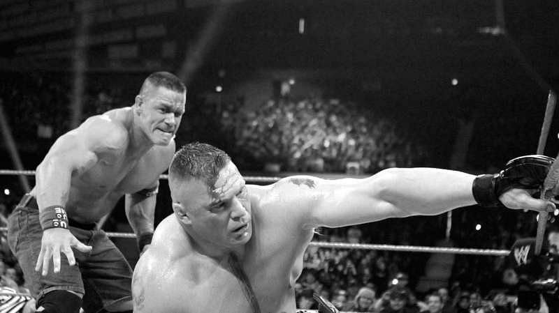 Image result for john cena brock lesnar extreme rules sportskeeda