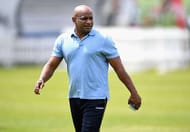 LONDON, ENGLAND - JUNE 08: Chairman of Selectors Sanath Jayasuriya during a nets session ahead of the 1st Investec Test match between England and Sri Lanka at Lord's Cricket Ground on June 8, 2016 in London, United Kingdom. (Photo by Gareth Copley/Getty Images)