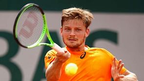 Goffin survives second-set blip in return from injury