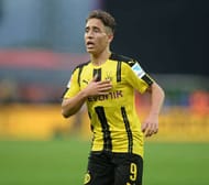 ALTACH, AUSTRIA - AUGUST 05: Emre Mor of Dortmund looks on during the friendly match between AFC Sunderland v Borussia Dortmund at Cashpoint Arena on August 5, 2016 in Altach, Austria. (Photo by Deniz Calagan/Getty Images)