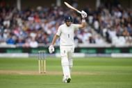 NOTTINGHAM, ENGLAND - JULY 15: England batsman Joe Root reacts after being dismissed during day two of the 2nd Investec Test match between England and South Africa at Trent Bridge on July 15, 2017 in Nottingham, England. (Photo by Stu Forster/Getty Images)