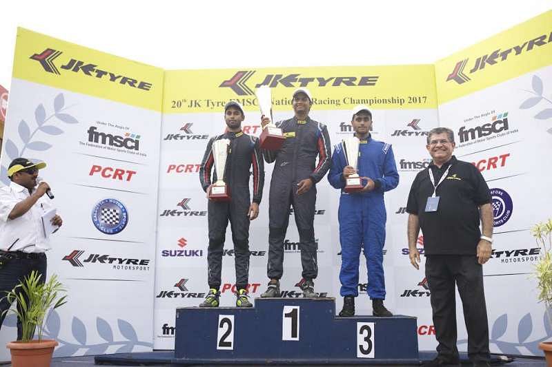 JK Tyre FMSCI National Racing Championship 2017: Vishnu Prasad scores a ...
