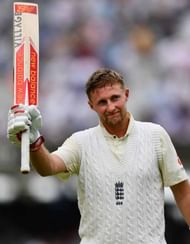 LONDON, ENGLAND - JULY 06: Joe Root of England acknowledges the crowd as he leaves the field at the close of play during day one of the 1st Investec Test Match between England and South Africa at Lord's Cricket Ground on July 6, 2017 in London, England. (Photo by Dan Mullan/Getty Images)