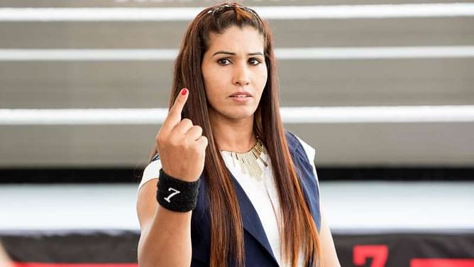 WWE News: First Indian female wrestler, Kavita Devi, wrestles her first match at Mae Young Classic