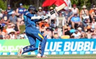 DUNEDIN, NEW ZEALAND - JANUARY 25: Kumar Sangakkara of Sri Lanka bats during the One Day International match between New Zealand and Sri Lanka at University Oval on January 25, 2015 in Dunedin, New Zealand. (Photo by Rob Jefferies/Getty Images)