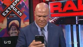 5 possibilities: Who is Kurt Angle talking to on the Phone?