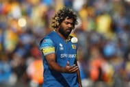CARDIFF, WALES - JUNE 12: Lasith Malinga of Sri Lanka during the ICC Champions Trophy match between Sri Lanka and Pakistan at the SWALEC Stadium on June 12, 2017 in Cardiff, Wales. (Photo by Michael Steele/Getty Images)
