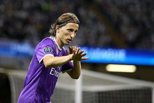 Luka Modric Real Madrid 