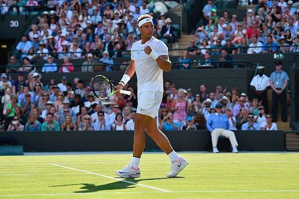 Wimbledon 2017: Former champions Rafael Nadal and Petra Kvitova race into second round