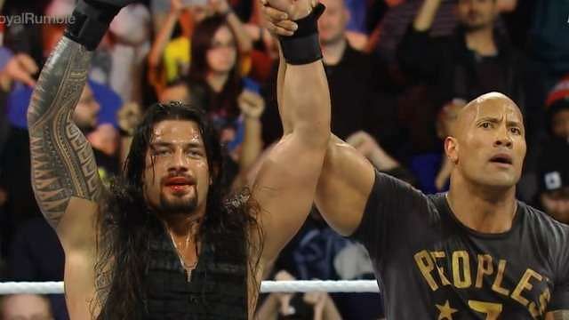 roman reigns and the rock related