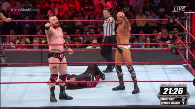 The Hardy Boyz vs. Sheamus and Cesaro - RAW Tag Team Championships, WWE Great Balls of Fire 2017 Results and Analysis