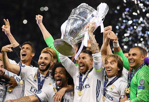 real madrid ranking champions league
