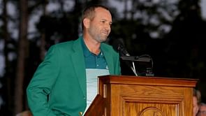 Green jacket or Claret Jug? That's like choosing between your parents, jokes Garcia