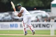 WORCESTER, ENGLAND - JUNE 30: Temba Bavuma of South Africa A batting during the tour match between England Lions and South Africa A at New Road on June 30, 2017 in Worcester, England. (Photo by Nathan Stirk/Getty Images)