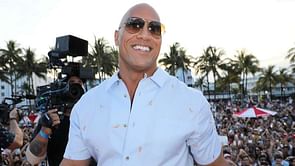Manchester United rub shoulders with The Rock and Hollywood stars