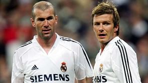 Beckham happy for Madrid coach Zidane