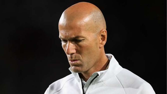 Zidane not bothered by Madrid's loss to Barca