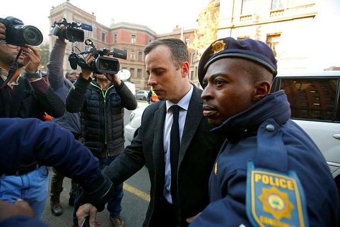 South Africa's jailed athlete Oscar Pistorius taken to hospital